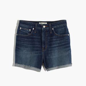 Madewell Curvy High-Rise Denim Shorts